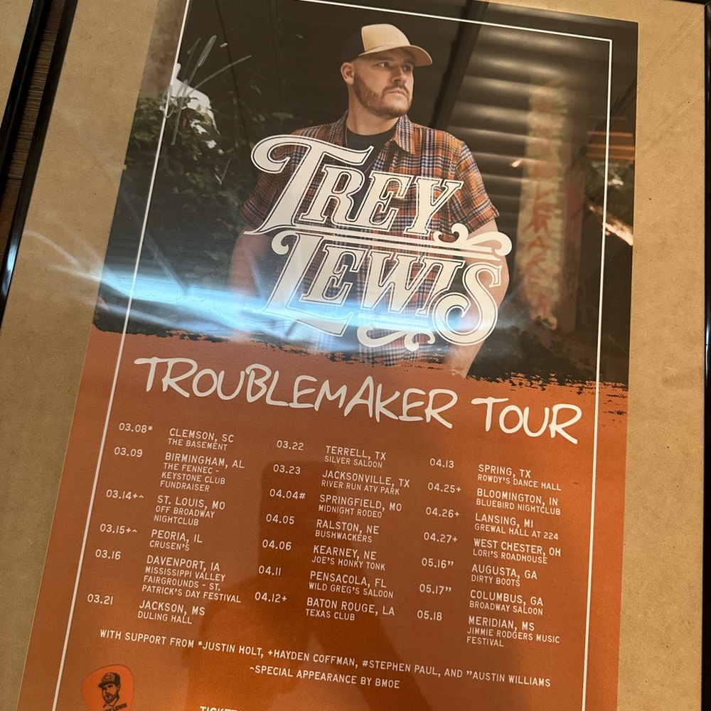 Signed Music Tour Posters - Picture 3 of 8